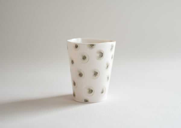 Porcelain Dot Tumbler