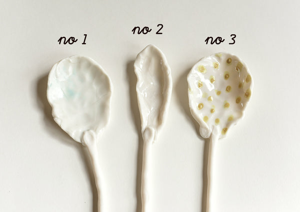 Porcelain Spoons - Large Size