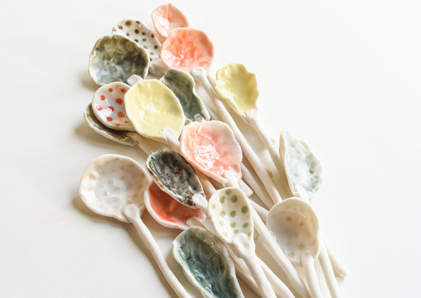 Porcelain Spoons - Medium Size