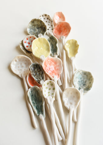 Porcelain Spoons - Medium Size
