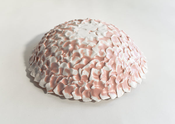 Blush Pink Sculptural Bowl