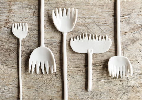Porcelain Forks