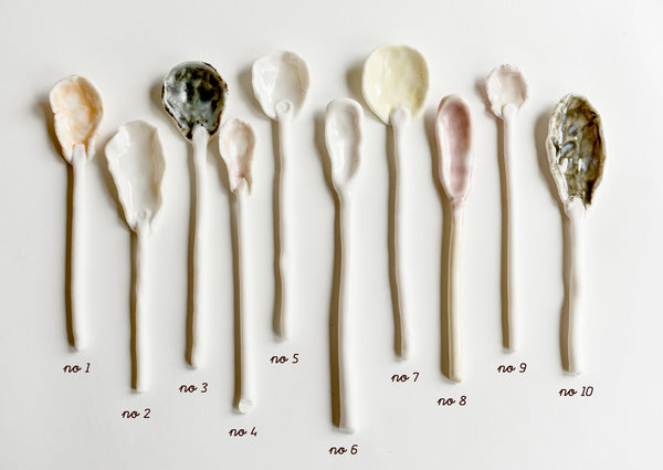 Porcelain Spoons - Small Size