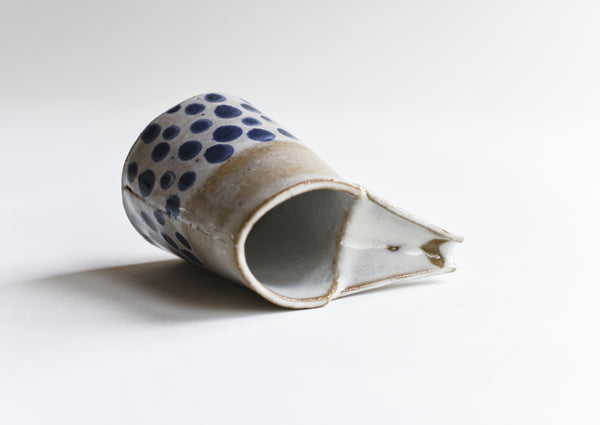 Small Spotted Stoneware Pitcher