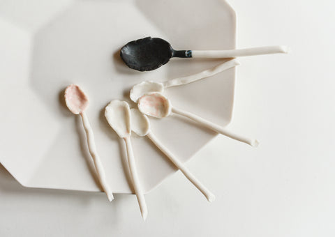Porcelain Spoon Set
